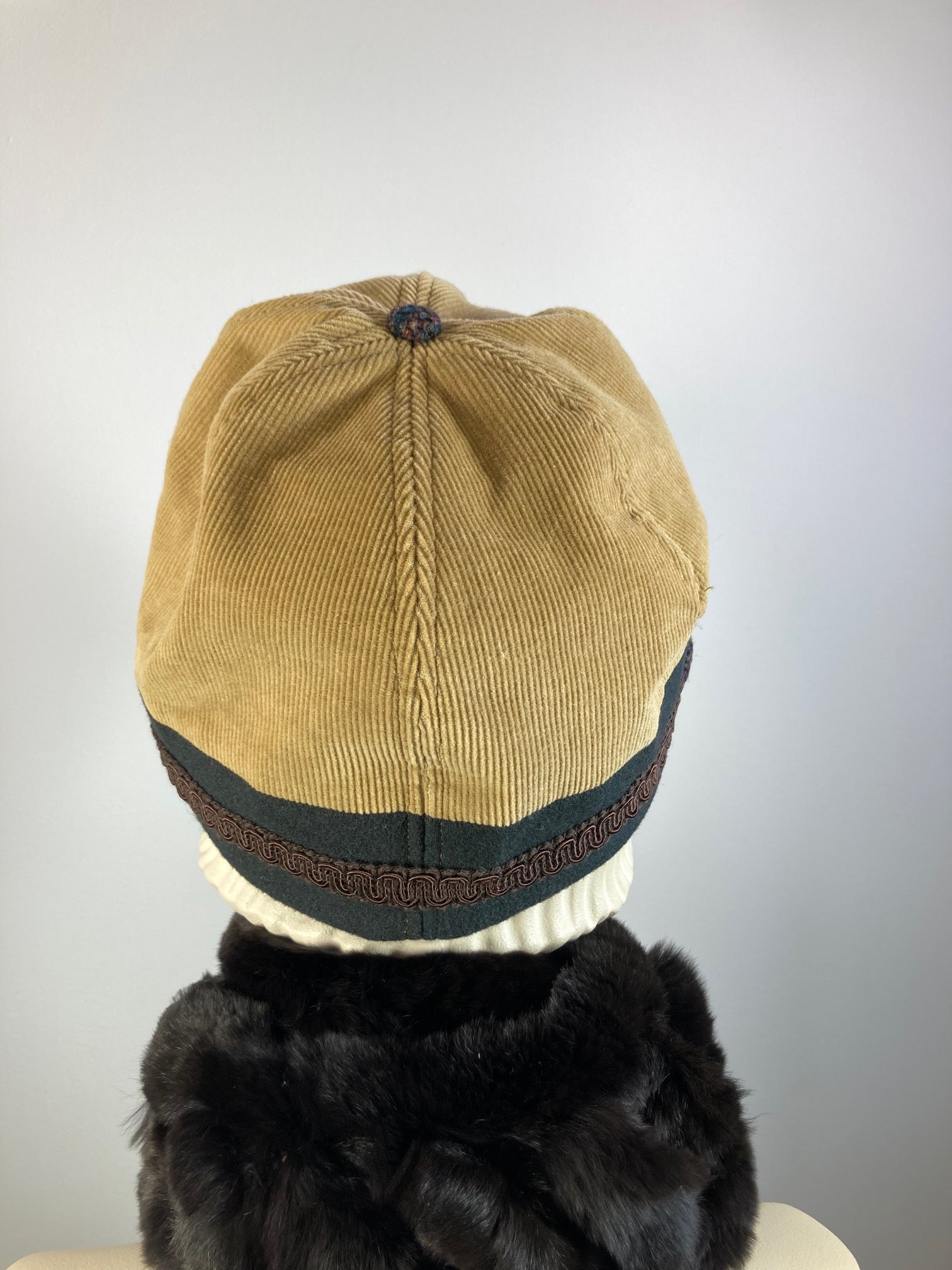 Women's winter hat baseball style. Newsboy hat Camel, Hunter Green. Casual hat ladies. Warm comfy hat. Fabric travel hat. Ladies soft hat.